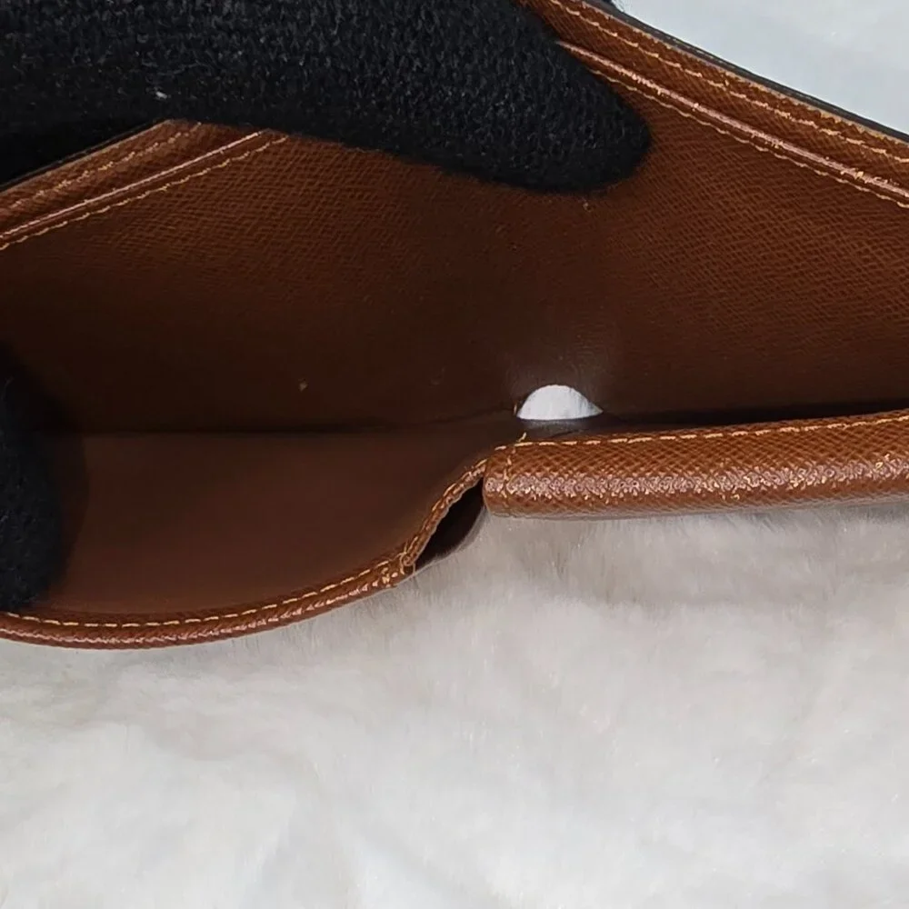 LOUIS VUITTON Folded Wallet Porte Vieille Credit Monet Monogram
